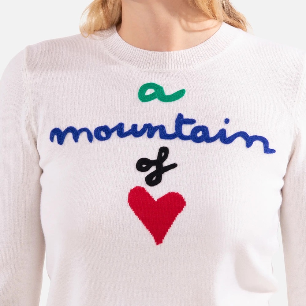 Rossignol crewneck ski cashmere wool sweater medium base layer